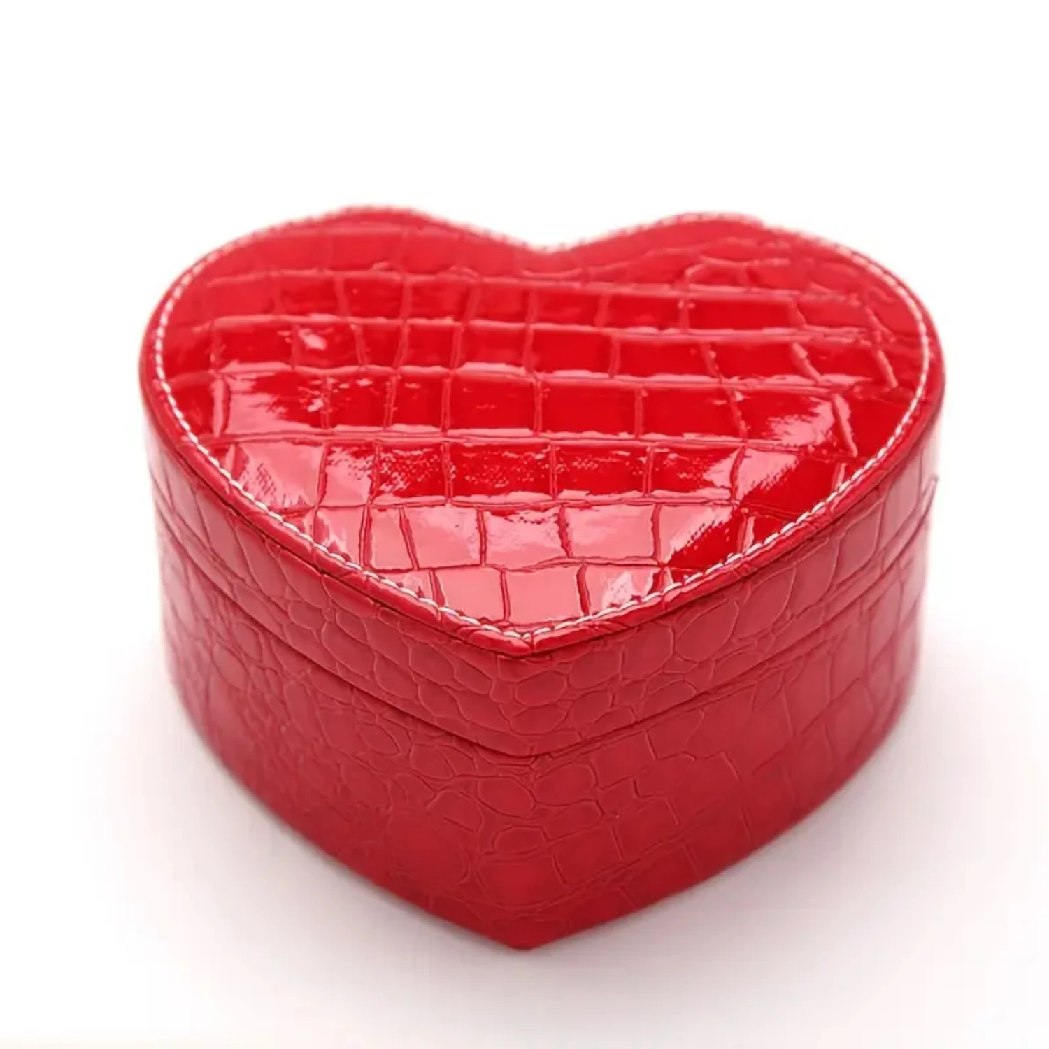 Exquisite, Stylish, and Sturdy Heart Shaped Jewelry Storage Box - Perfect for a Touch of Elegance - Ideal for Organizing and Dis