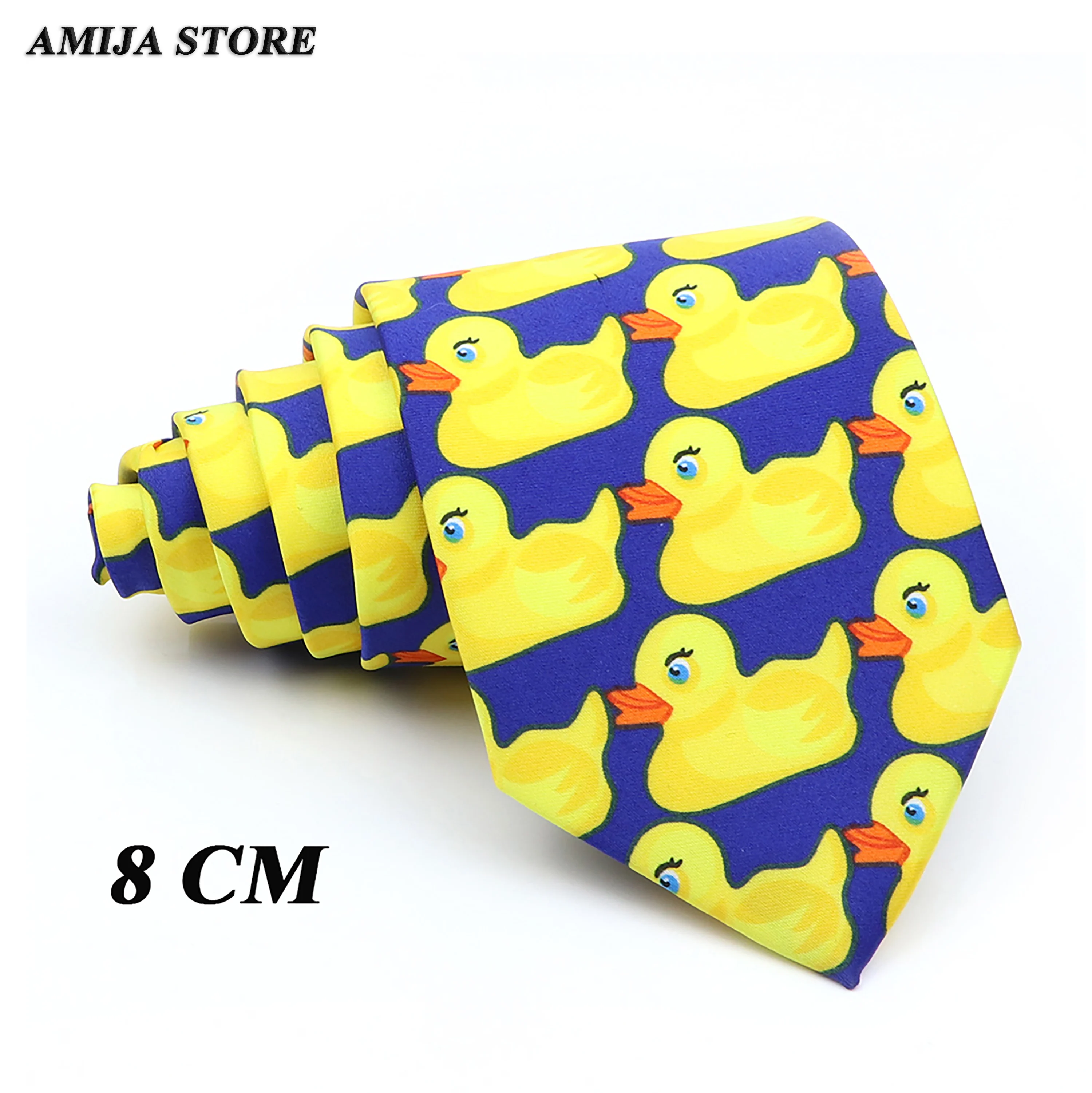 Yellow Rubber Duck Tie Fashion Men's Necktie From Hot TV Show How I Met Your Mother 8CM Width Bowtie Men Gifts Three Styles Ties