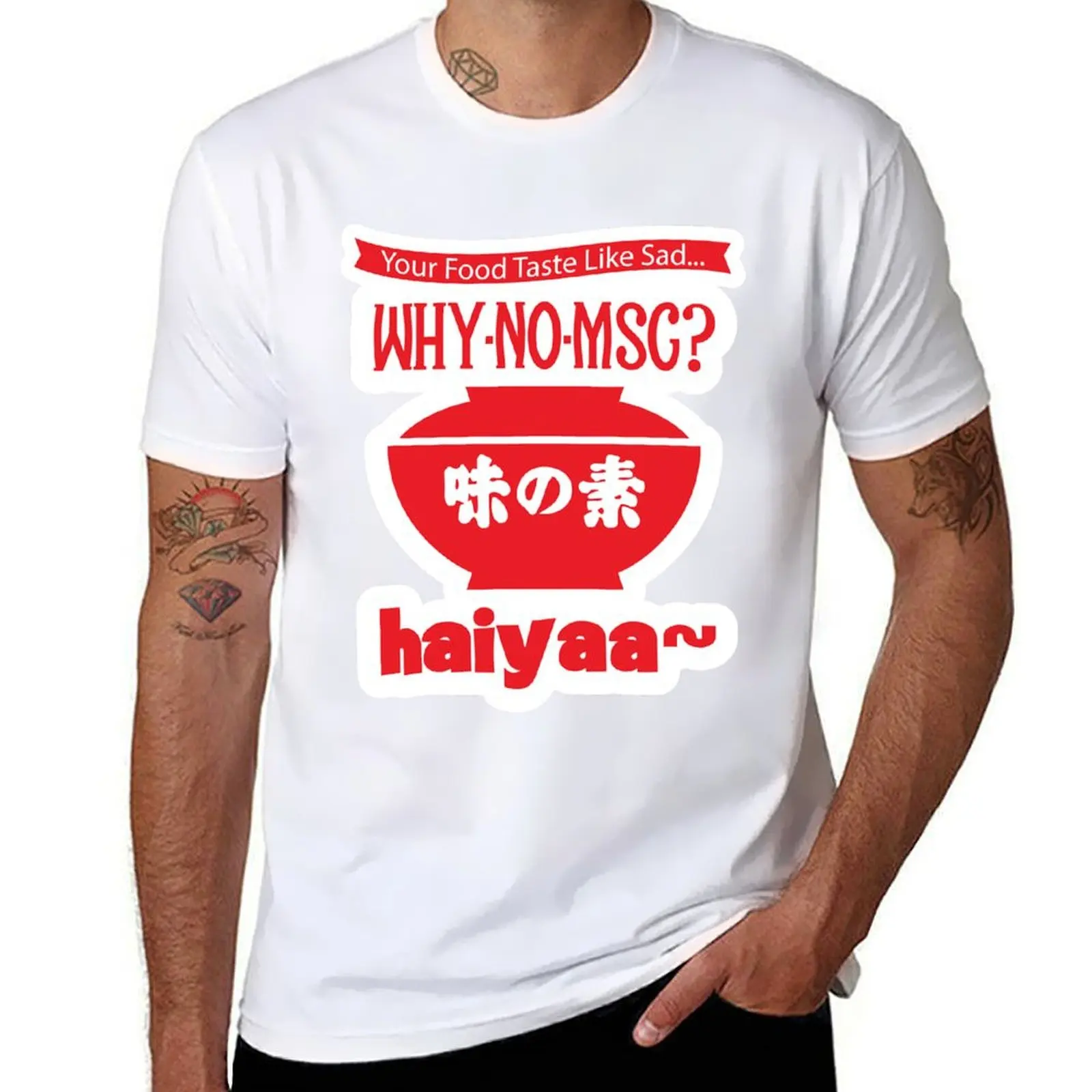 

Uncle Roger ask you, Why no MSG Haiyaa... Classic T-Shirt man t shirt luxury t shirts with prints T-Shirt