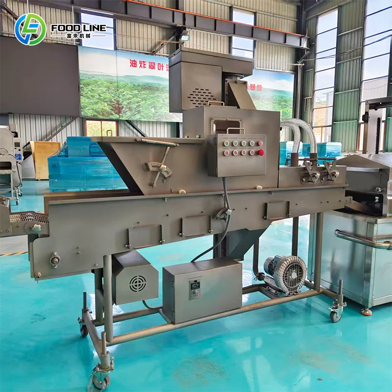 Customized Factory Supply Fried Chicken Breading Machine Bread Crumbs Coating  Machine