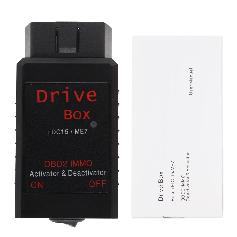 

VAG Drive Box OBD 2 OBD2 Immobilizer IMMO Deactivator Activator for Audi EDC15/ME7 VAG IMMO Deactivator NO NEED TO COMPUTER!!!