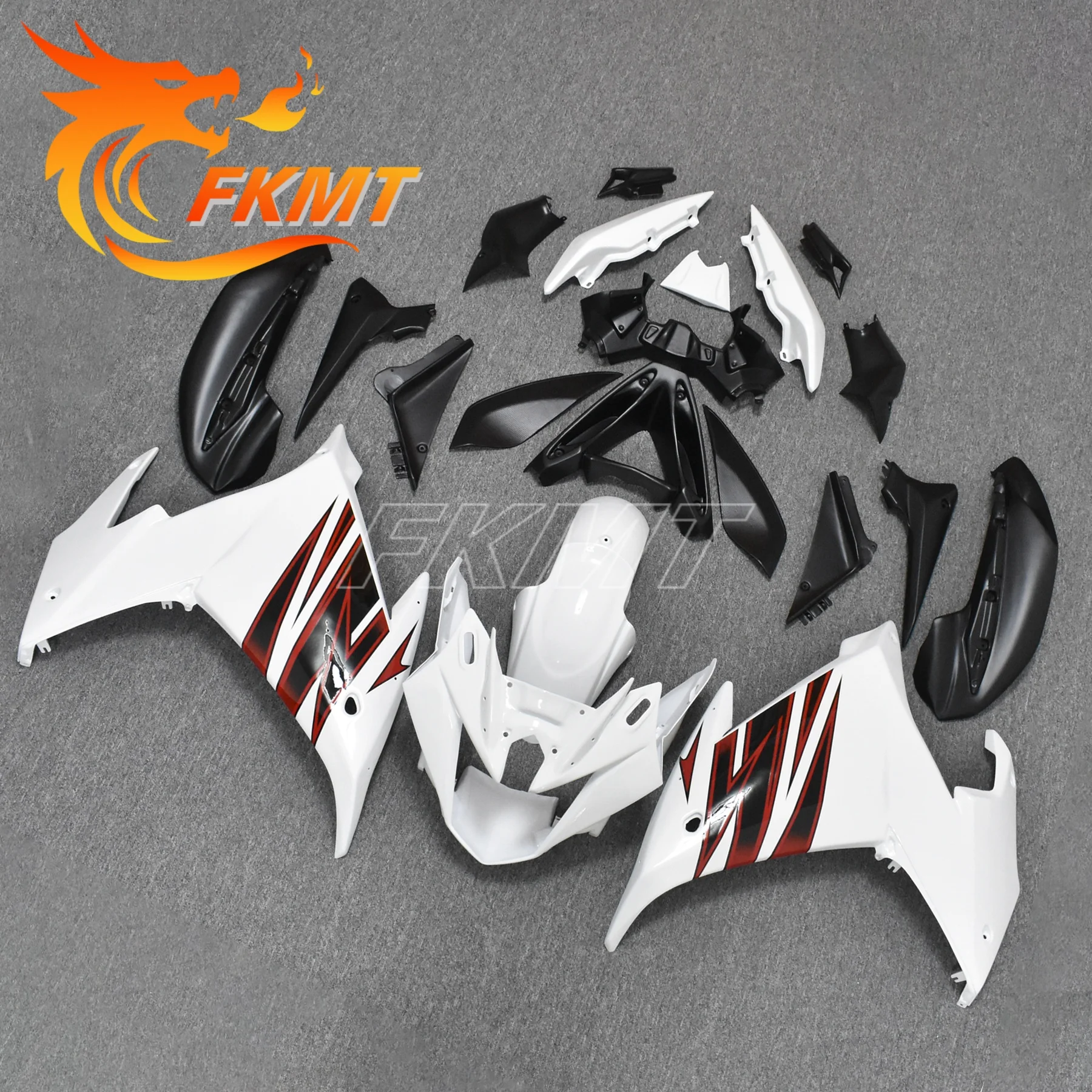 

Motorcycle Bodywork Frame Fairing Kit For YAMAHA FZ 6R FZ-6R FZ6 FZ6N FZ6R 09 Gl 10 11 12 13 14 15 White Red 2009 2010 2011 2012