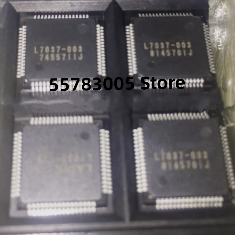 2PCS New L7037-003  QFP64 Microcontroller chip IC