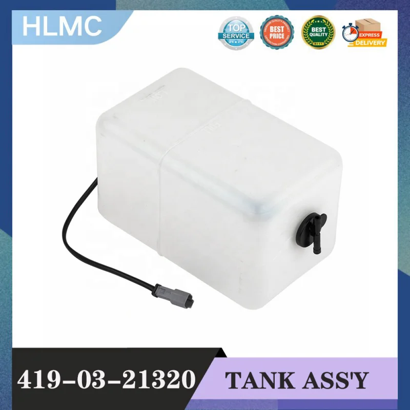 

419-03-21320 Расширительный бак охлаждающей жидкости для PC400-8MO PC400 PC450 PC460 Запасная часть бака для экскаватора в сборе