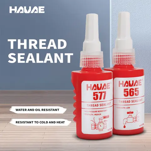 Metal pipe thread sealant hauae 565 567 577 572 573 592 Anaerobic metal thread pipe sealant for tap water gas pipe thread glue