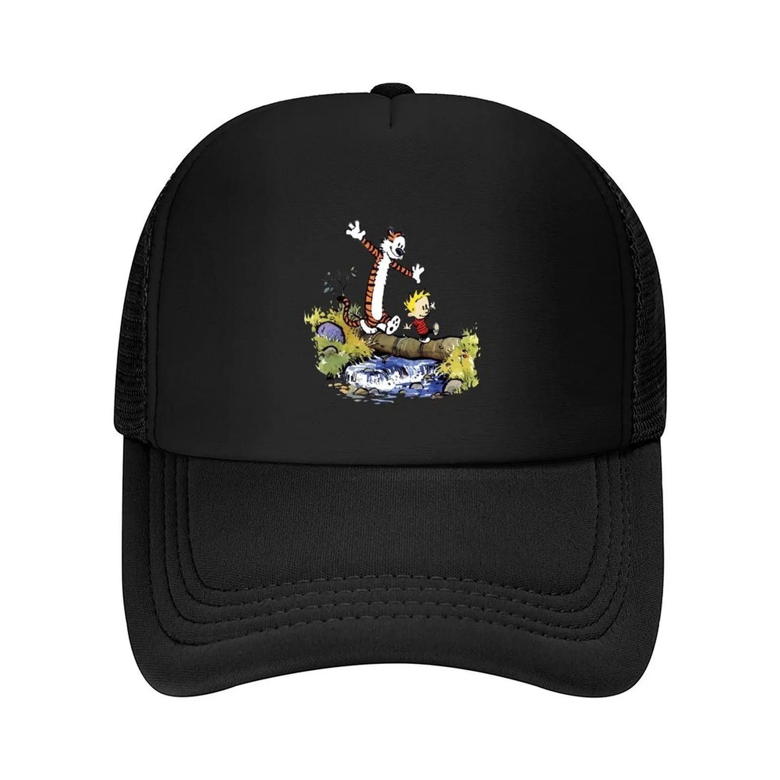 

calv playing water Baseball Cap Icon Golf Cap Sunhat Anime For Women Men's