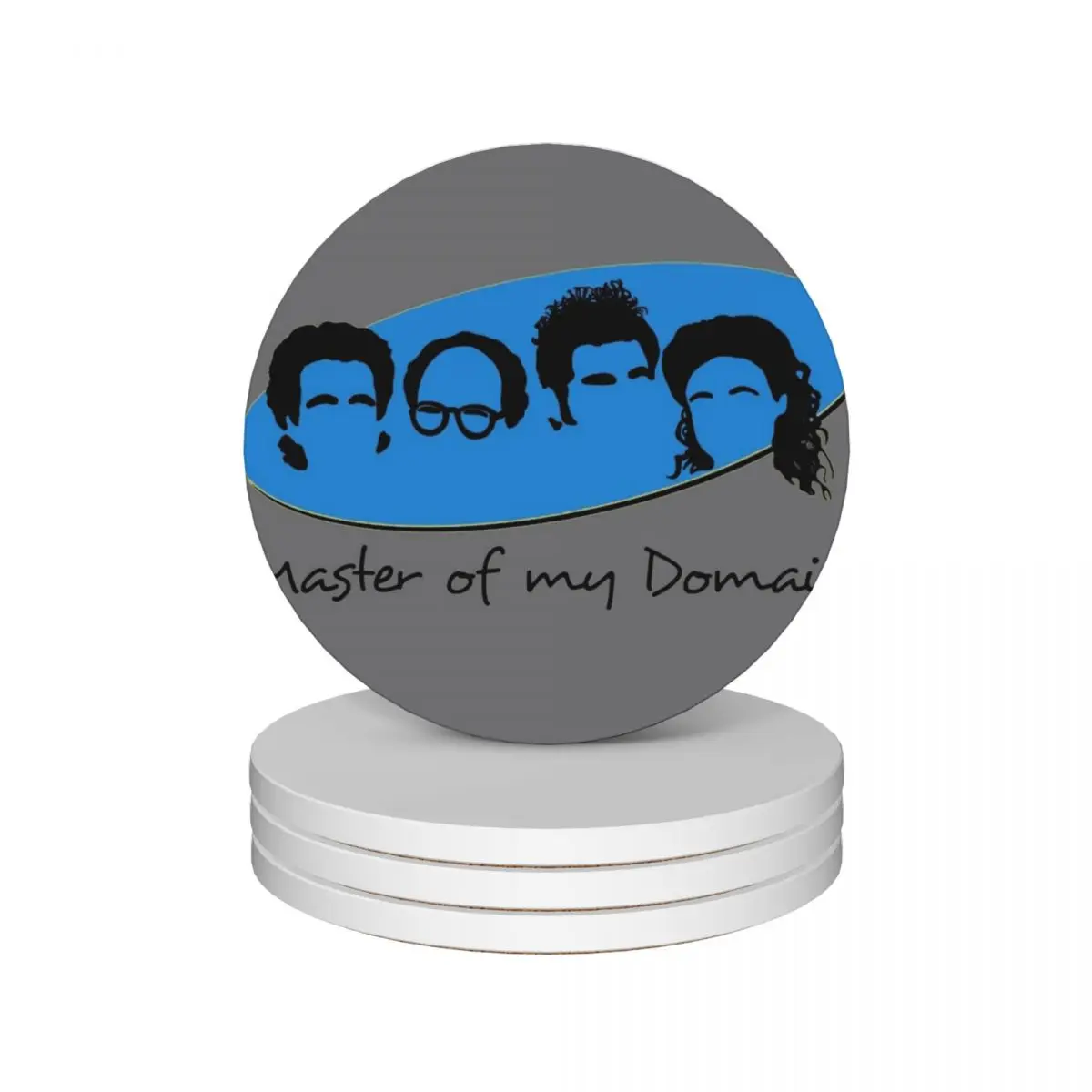 

Master of my Domain Ceramic Coasters (Set of 4) ceramic custom original Cup for tea Coasters