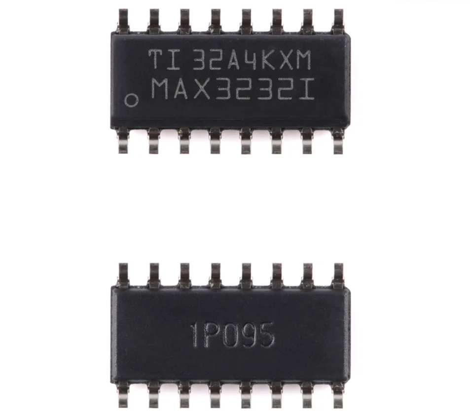 ドライバーおよび受信機チップ,smd,max3232idr,SOIC-16, RS-232, 1個