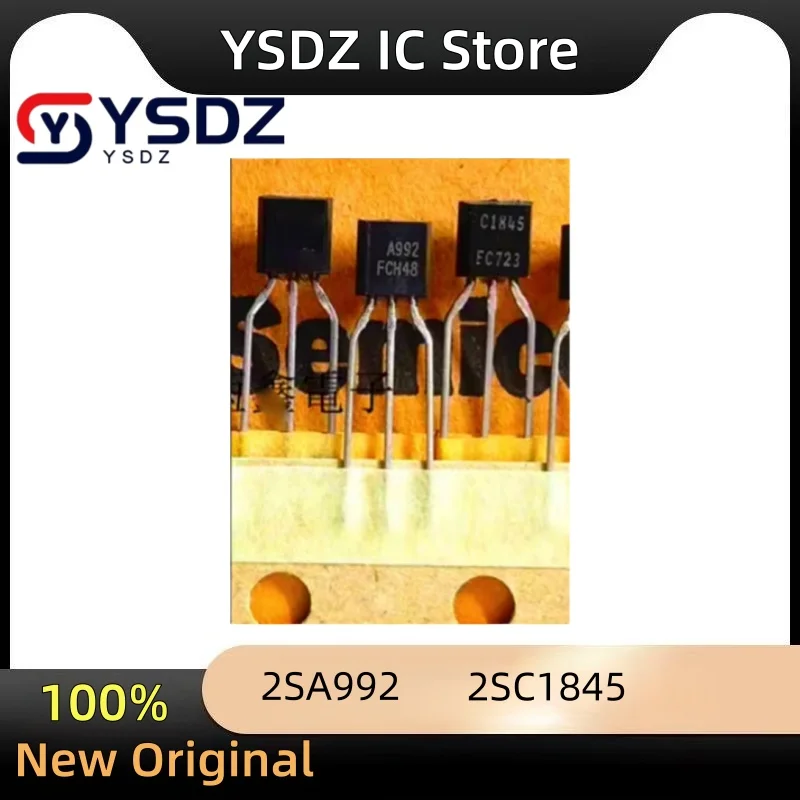 10pairs 100% American original KSA992 KSC1845 F Same as 2SA992 2SC1845 F TO-92 Very cost-effective pair of tubes