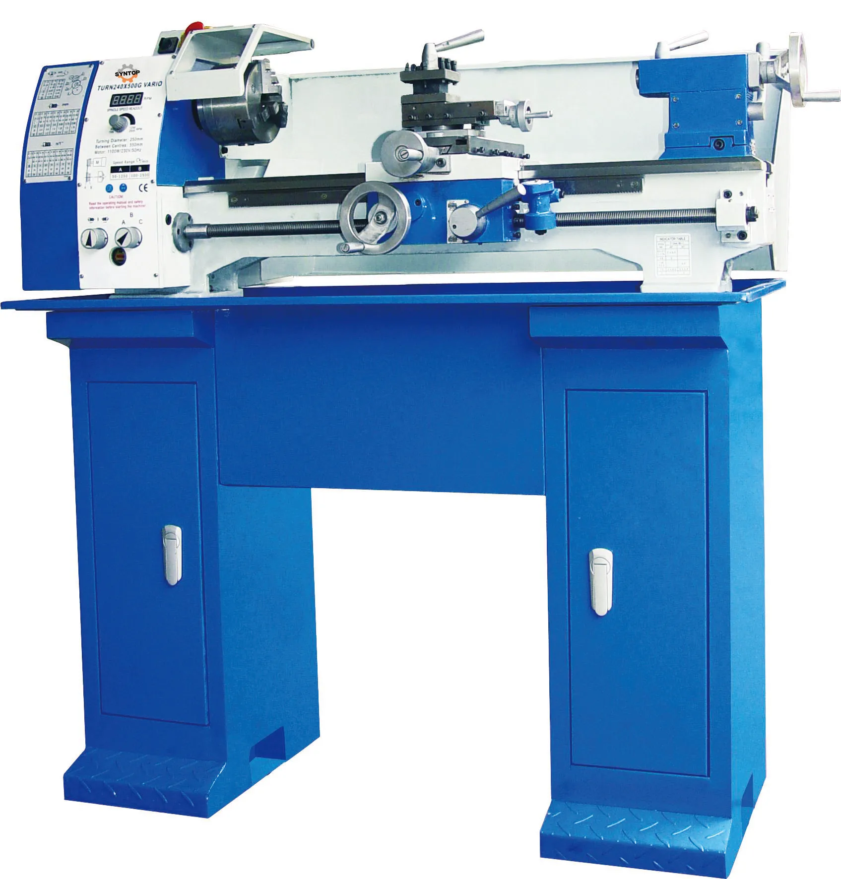 

Manual Mini Hobby Metal Horizontal Lathe Machine TURN250*550G VARIO