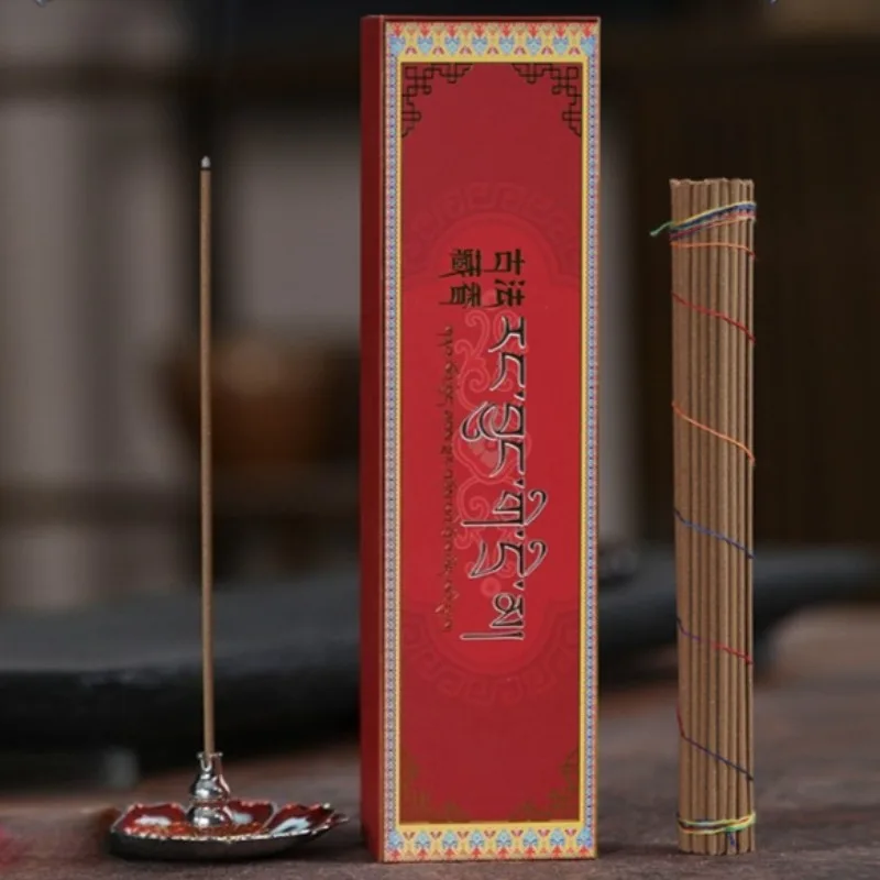 50 جذر عصا البخور الطبيعية التبتية القديمة المنزل داخلي عرض بوذا التأمل تهدئة العقل تنقية الهواء الروائح