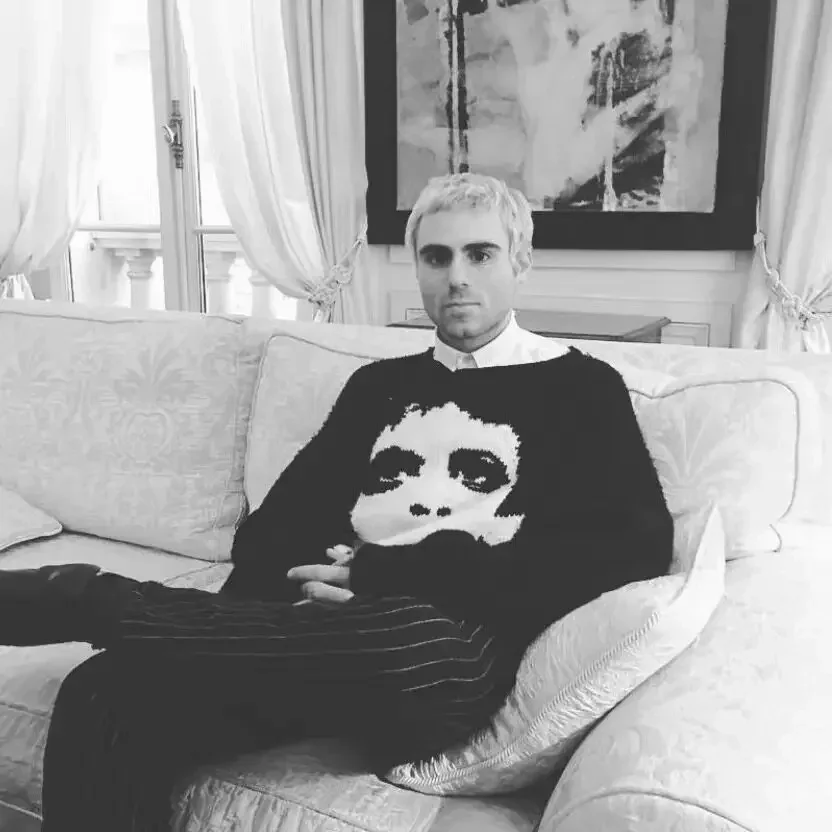 

ER/D Archive LOU REED avatar extinct wool short sweater
