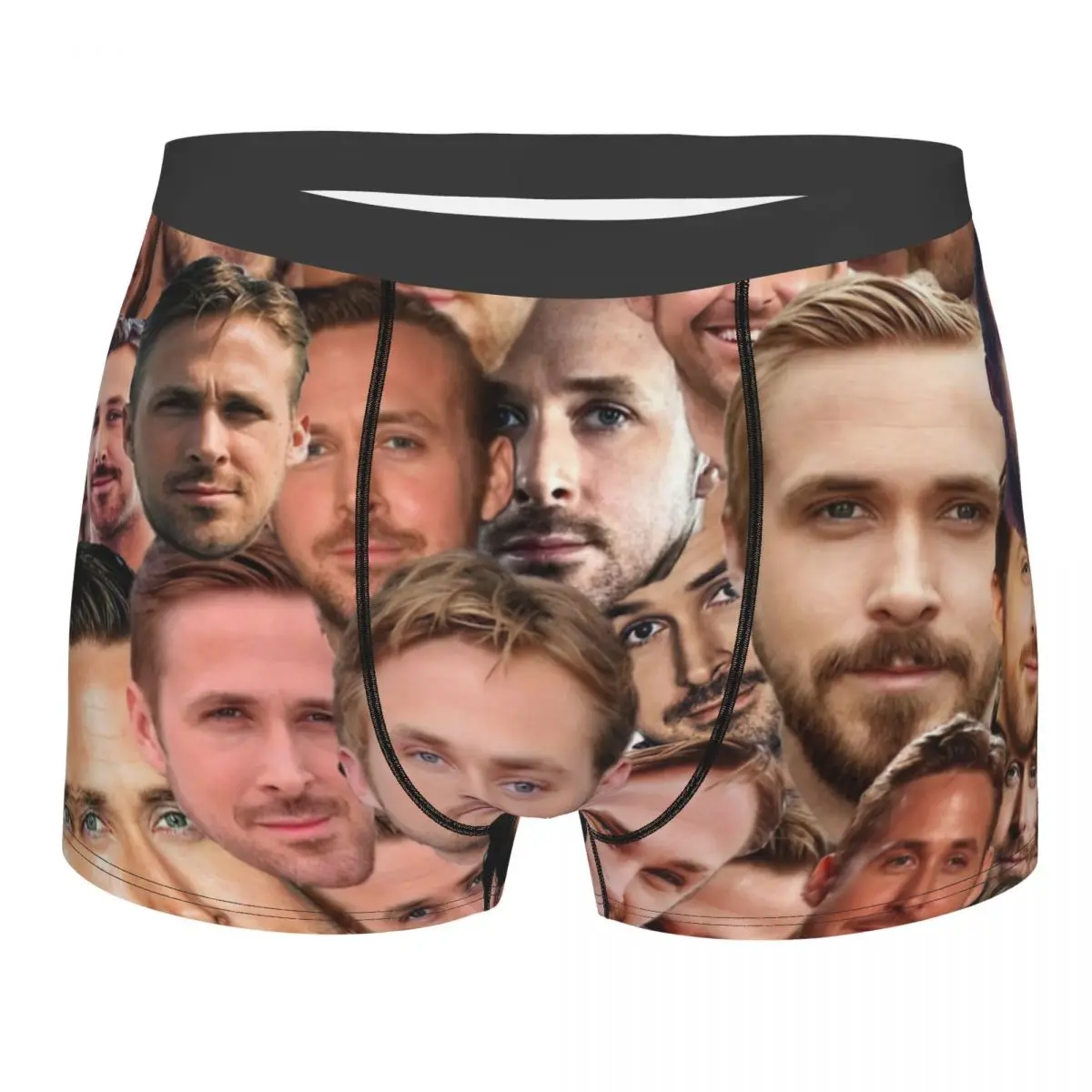 RYAN GOSLING külot nefes külot erkek iç çamaşırı baskı şort Boxer külot