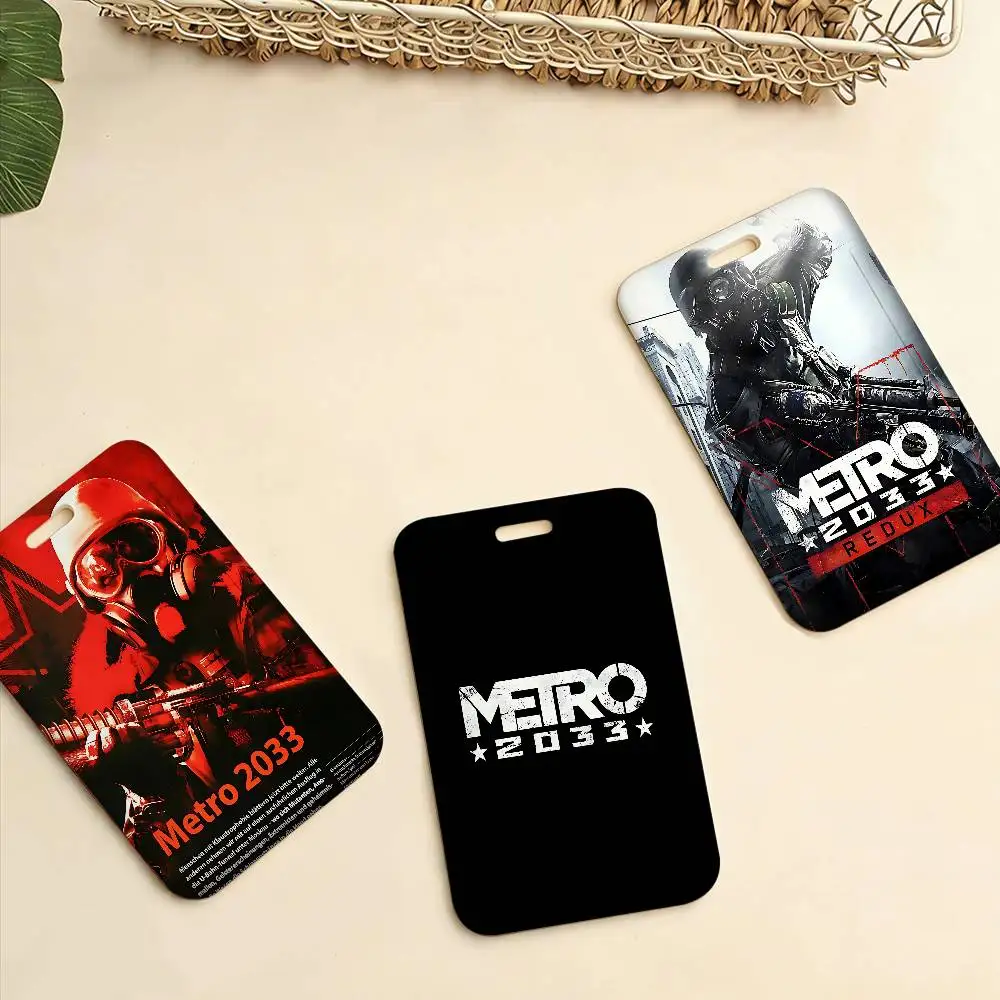 

Чехол для рабочего пропуска M-Metro 2033, держатель для бейджа с ремешком, набор для удостоверения личности сотрудника