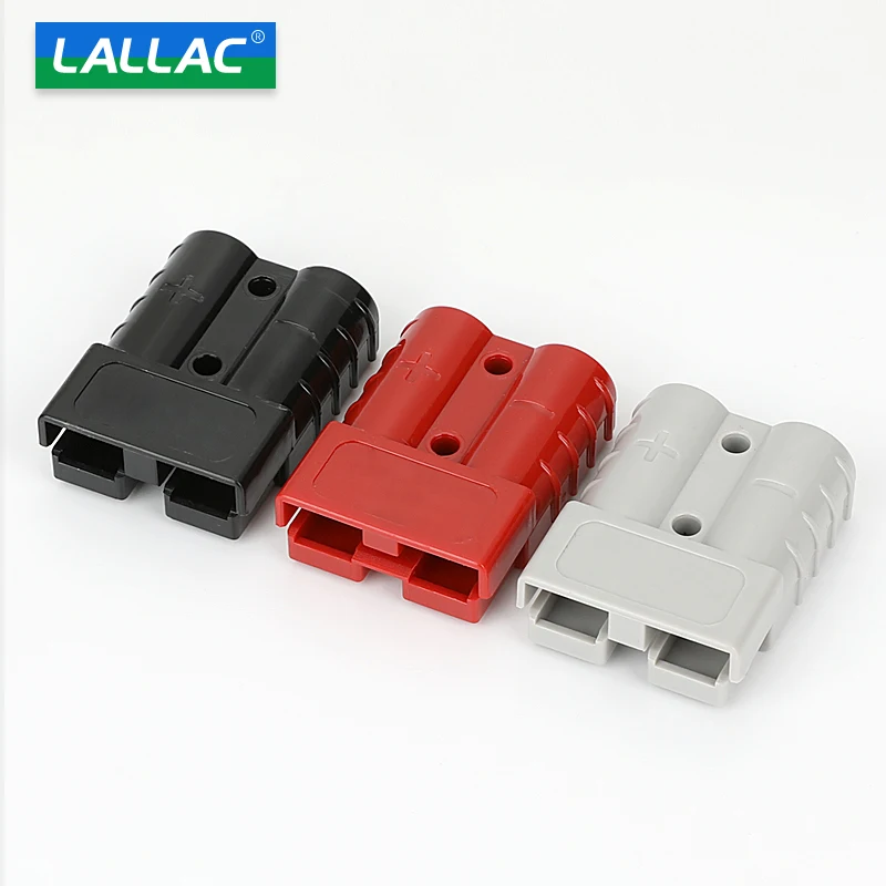 Connector 50A/80A/120A For Anderson Style Plug DC Power Solar Caravan Motorcycle Socket Battery Charging Adapter Accessories