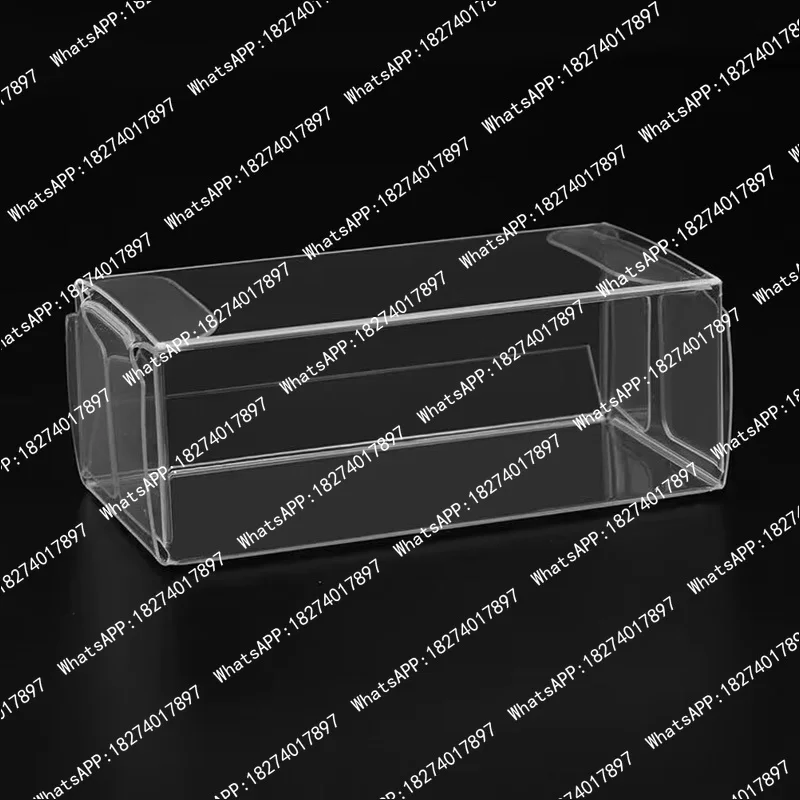 50pcs Clear PVC Cases 1/64 Model Car Toy Protector Dustproof Box Protection Case Display Packaging Plastic Gift Boxes