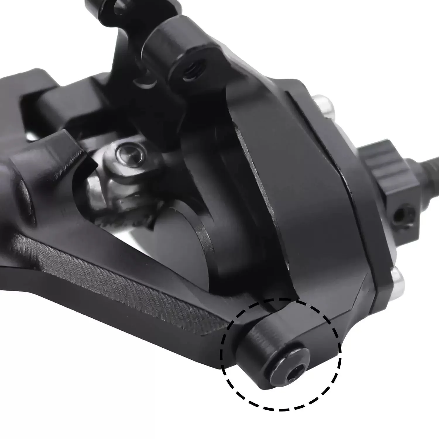 Parafuso de cabeça redonda hexagonal m3 * 4*10mm para 1/10 axial scx10 ar44 ar45 capra f9 f10 h10 rc peças de atualização de carro