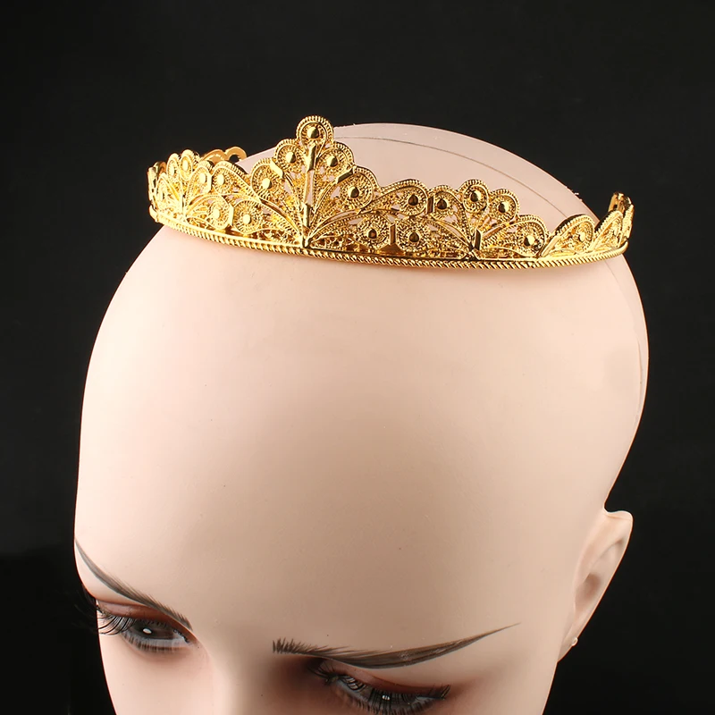 Hair Jewelry Crown Algeria Bridal Crown Ladies Hair Accessories Wedding Jewelry Bridal Gifts Bride Decoration Women Girls