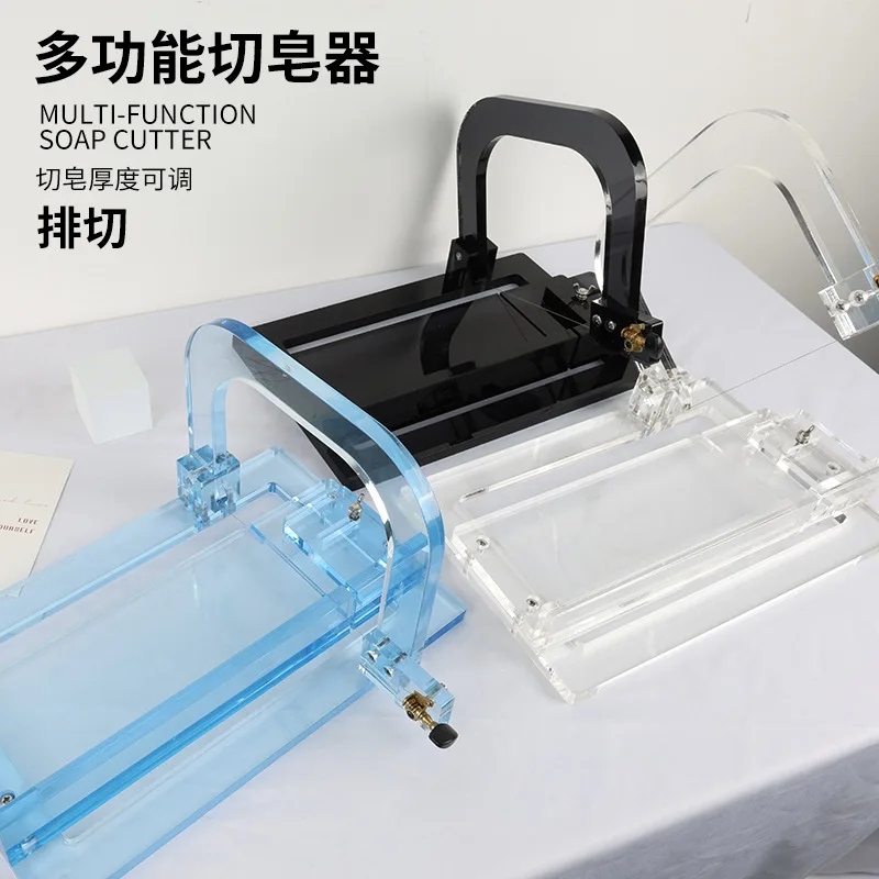 

New Handmade Acrylic Soap Cutter Cold Process Soap Cutting Tool String Soap Slicer