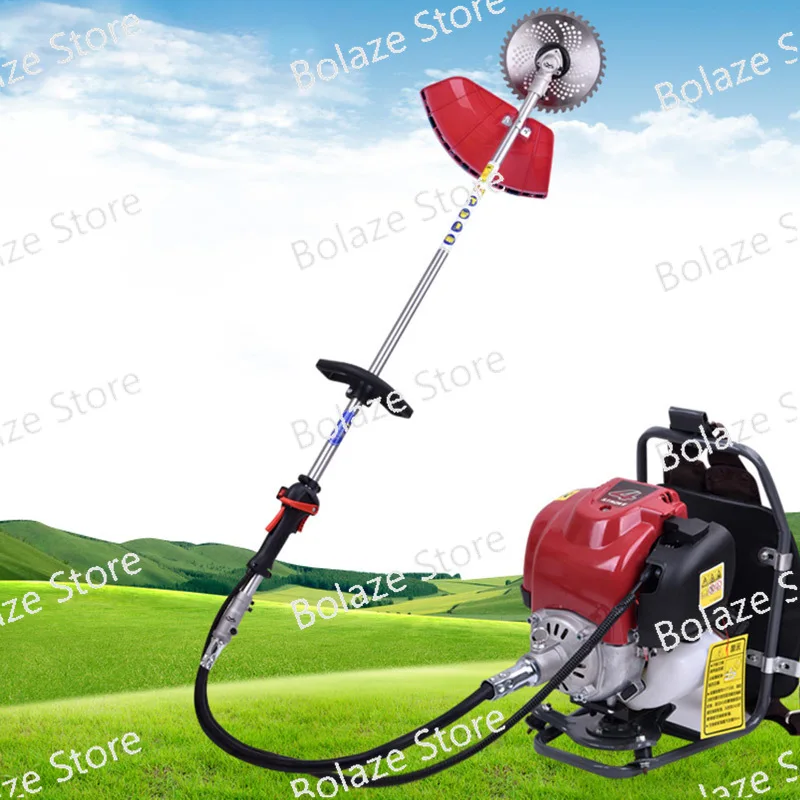 Grass cutting machine Grass Trimmer lawn weeder with 4 Stroke Engine Remove Grass Tree Cutter GX35 gasoline Lawn Mower