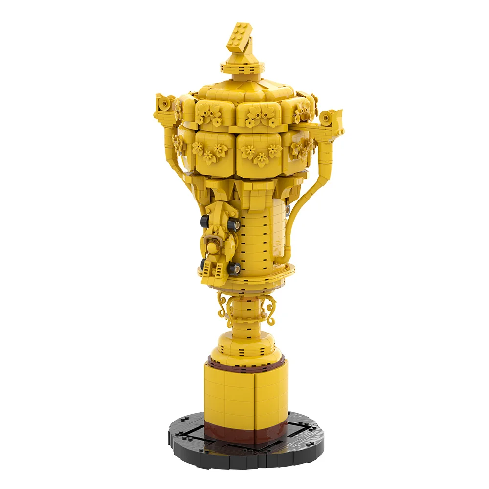 Gobricks MOC Silverstone Cup Building Blocks Modello Racing Trofeo Mattoni Giocattolo assemblato fai da te per regalo per bambini