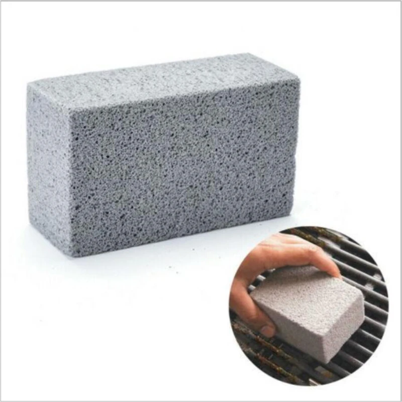 Outdoor BBQ Grill Cleaning Block Brick Grill Stone Cleaning Racks Stains Grease Cleaner BBQ Tools Gadgets Kitchen Decor