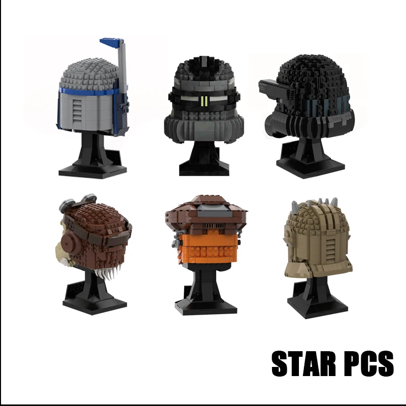 Star Movie Model Moc Building Bricks Empire Helmet Collection Technology Modular Blocks Gifts Christmas Toys DIY Sets Assembly