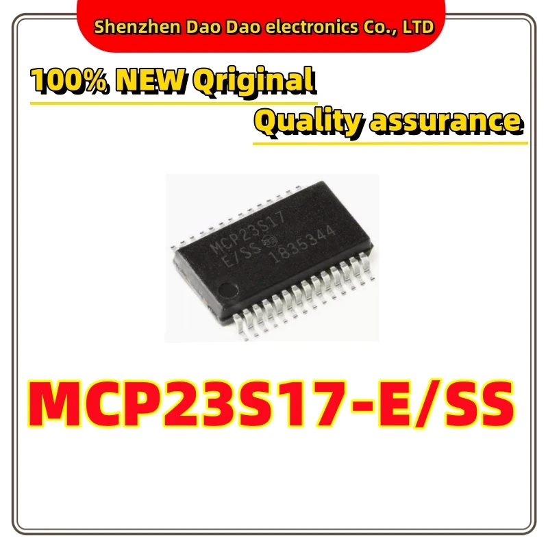 MCP23S17-E/SS MCP23S17 E SS SSOP-28 Semiconductor Interface -I/O expander chip IC new original