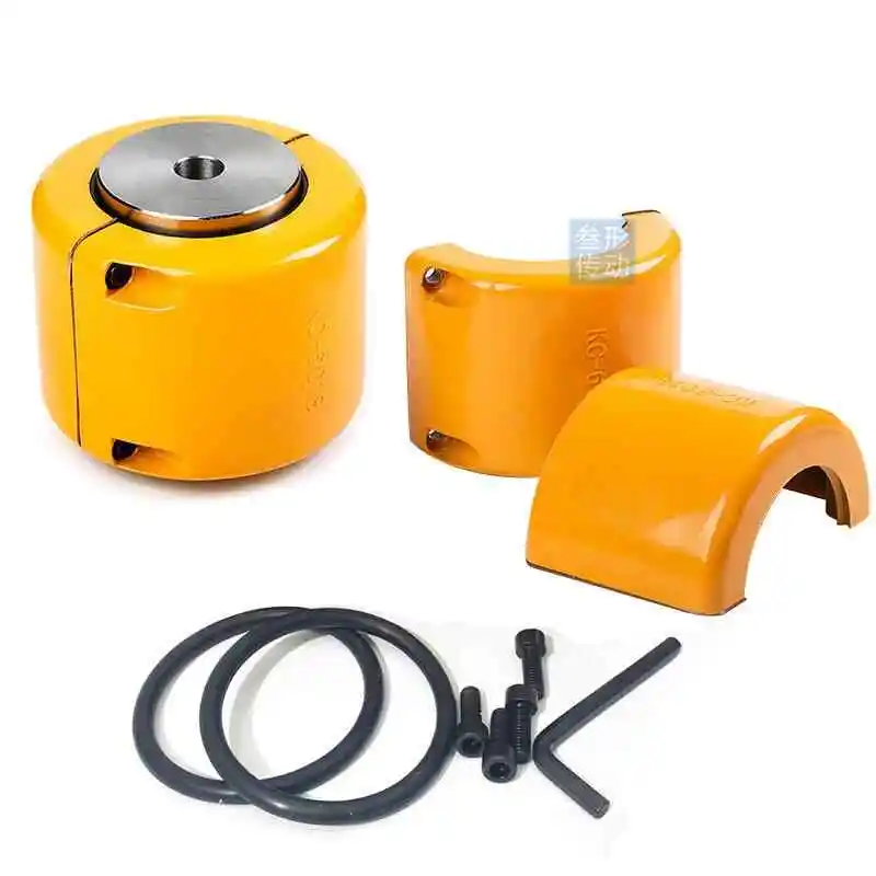 ネジ固定式チェーンカップリング 外径147mm シャフトカップリング製品