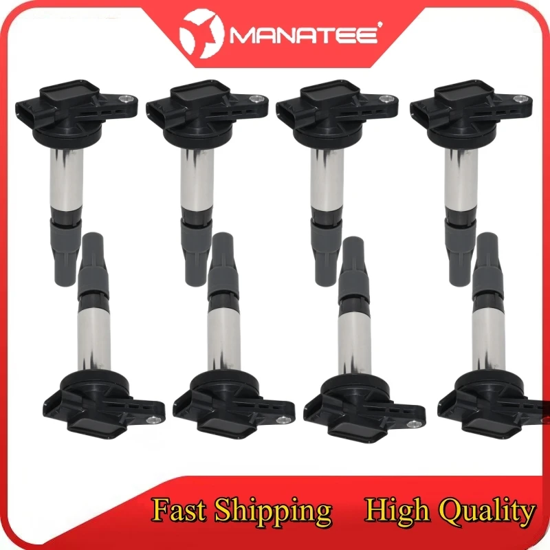 

8PCS Ignition Coil for Jaguar S-Type 2003-2008 Super XF XJ8 XJR XK XK8 XKR For LAND ROVER LR3 2009 Range Rover 2006 09970-01120