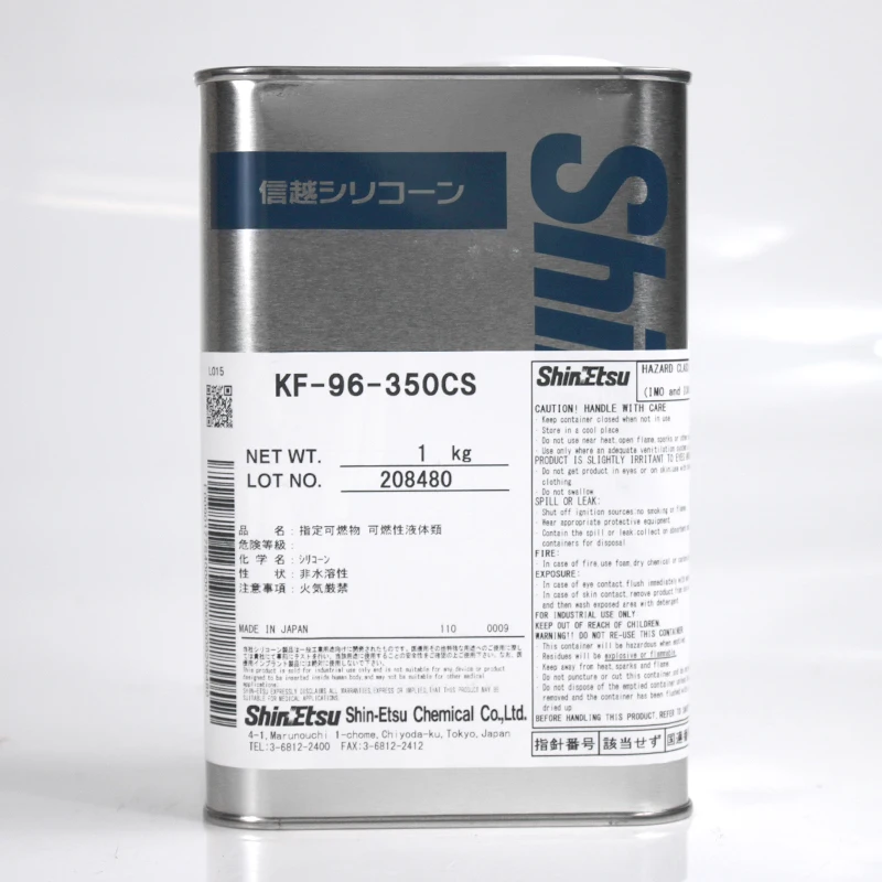 Shin-Etsu KF-96-50CS 100cs 350 500 1000cs dimethonen hoge temperatuur smeermiddel