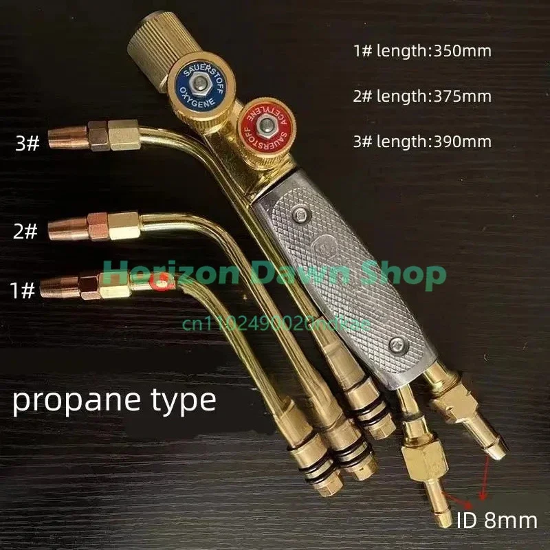 Rotary Gas Welding Torch Oxy Acetylene Propane Welding Gun