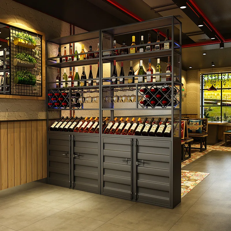 Wine rack, wine rack, wine display rack partition c