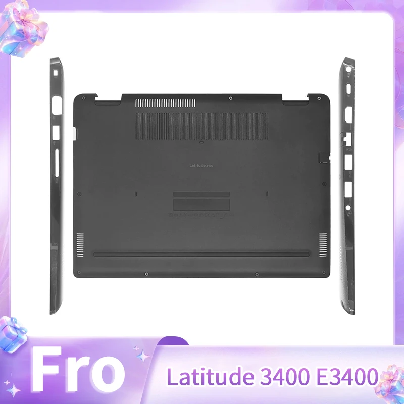 

NEW For Latitude 3400 E3400 Lower Bottom Case 0H02YK 0NFPP9 Black