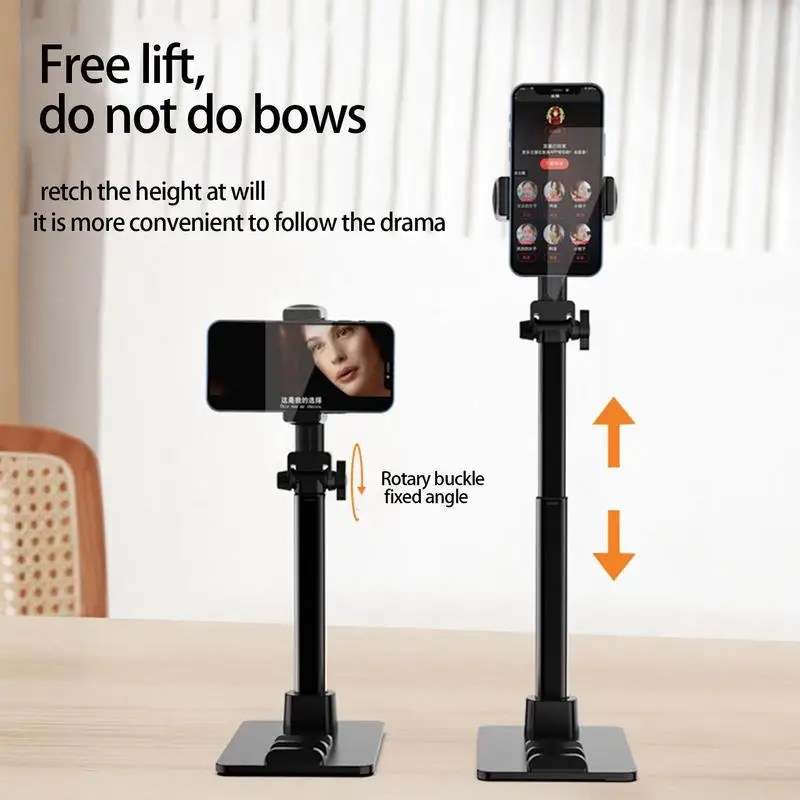 Handy steht für Tisch telefon halterung Overhead Live-Broadcast-Ständer Schreibtisch zubehör Aluminium legierung Stütz basis für Telefone