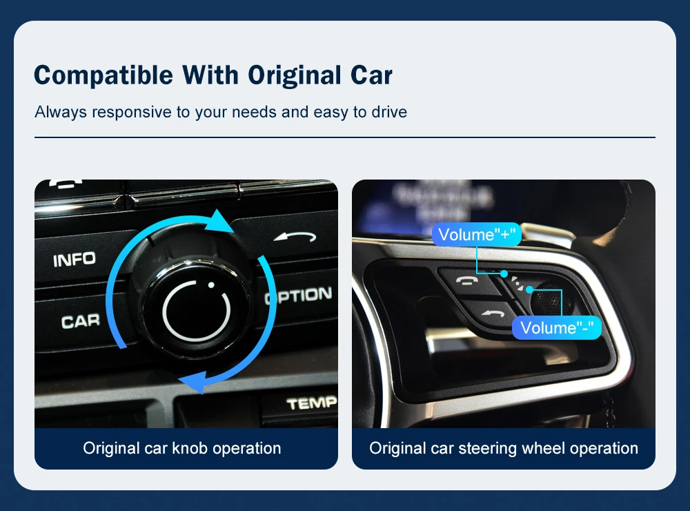Road Top Kabelloses CarPlay für Porsche Macan Cayman Cayenne Panamera PCM3.1 Android Auto Mirror Link AirPlay Auto-Zubehör – Detail 13