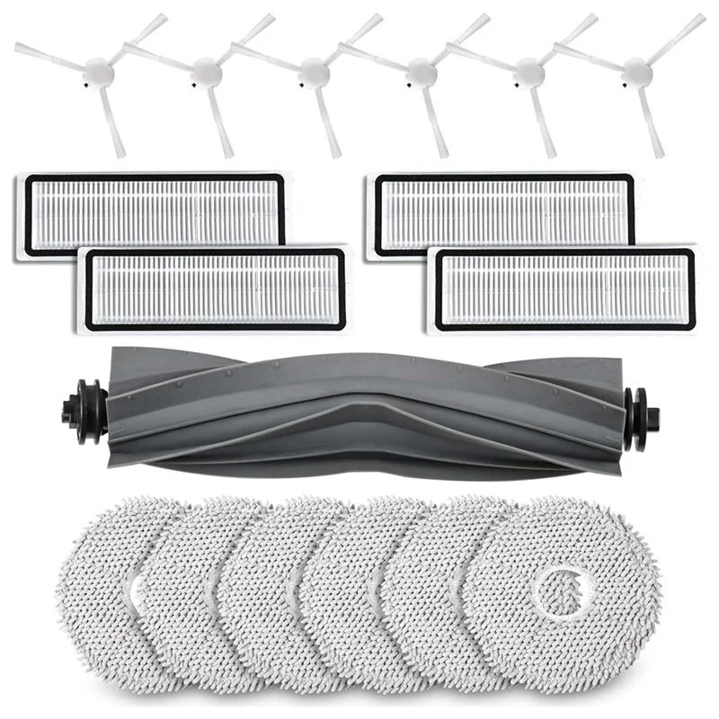 

Essential Maintenance Set For Dreame L10s / L10 Ultra / L10 Prime: Main Side Brush, Hepa Filters, Mop Pads