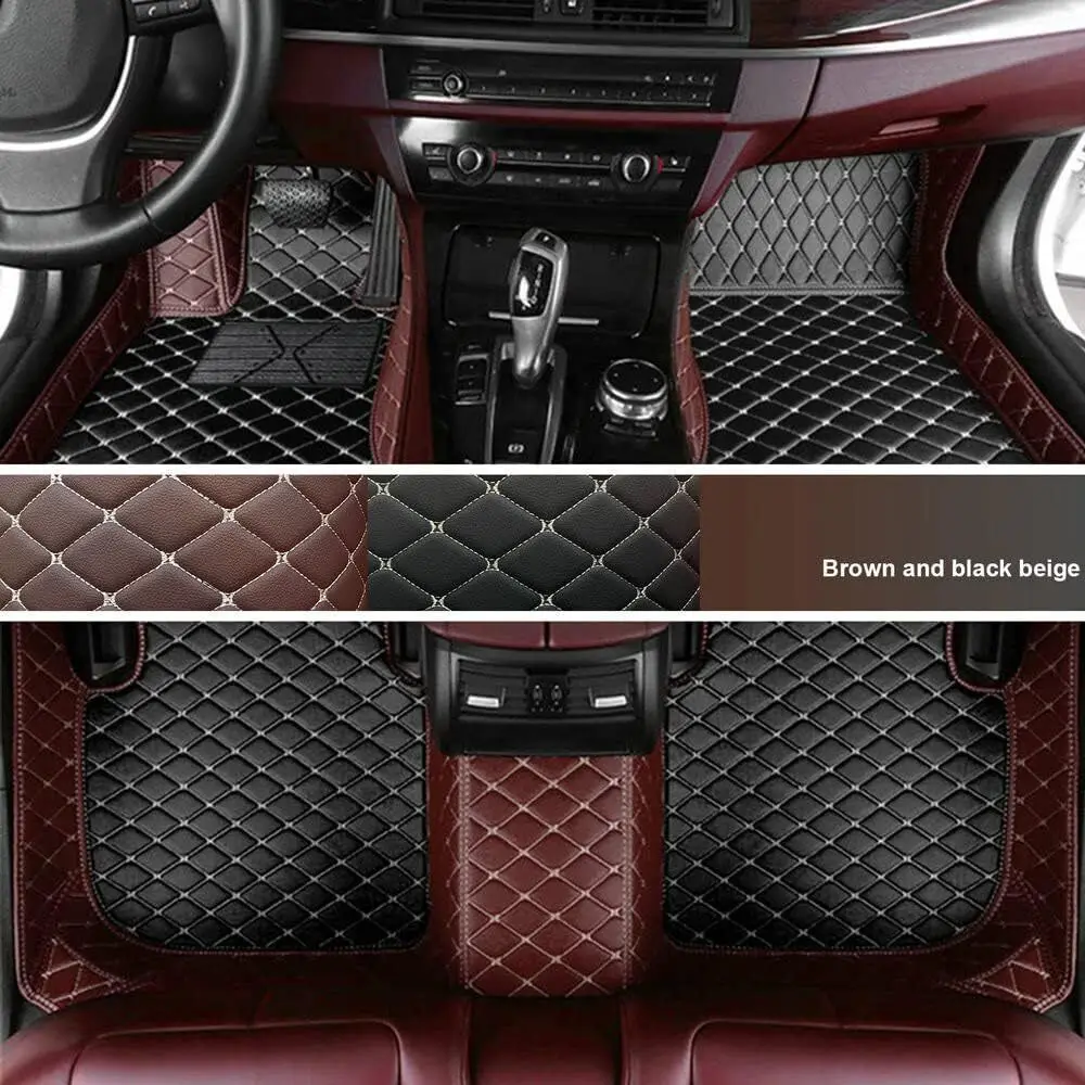 Costom For Audi A6,A6 allroad ,A6 Quattro Car Floor Mats Waterproof 2000-2020 Mats Liner Auto Carpets Mats Waterproof