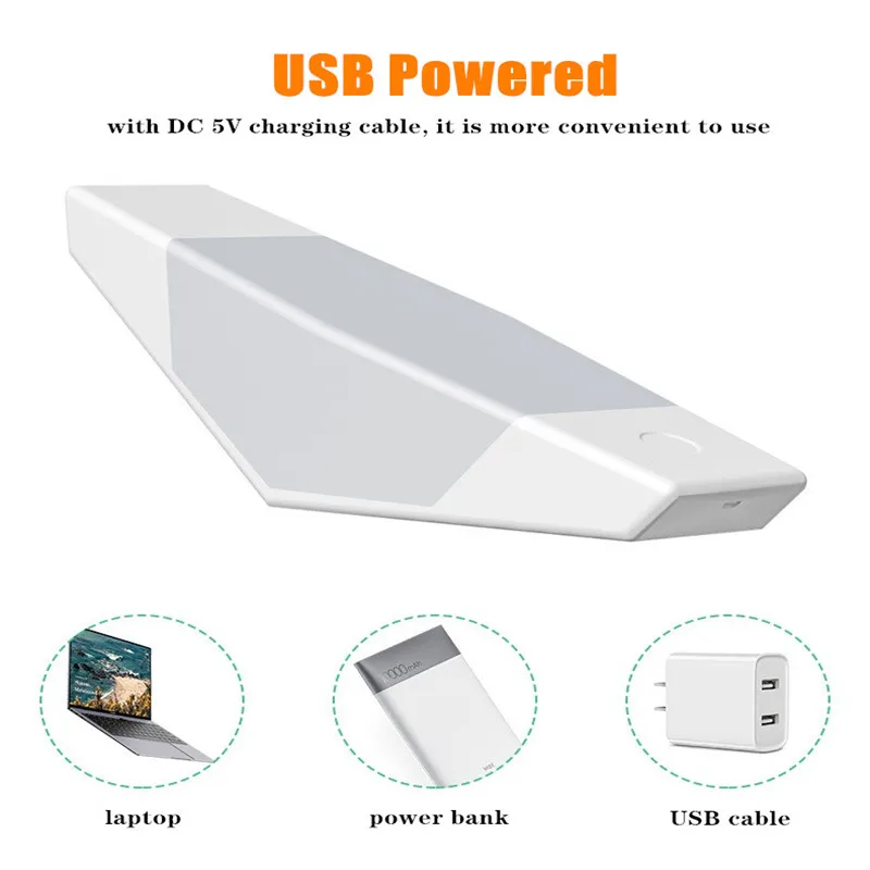 Creative LED Night Light Atmosphere Home Bedroom Bedside Table Lamp USB Rechargeable Stepless Dimmable Gravity Sensor Light