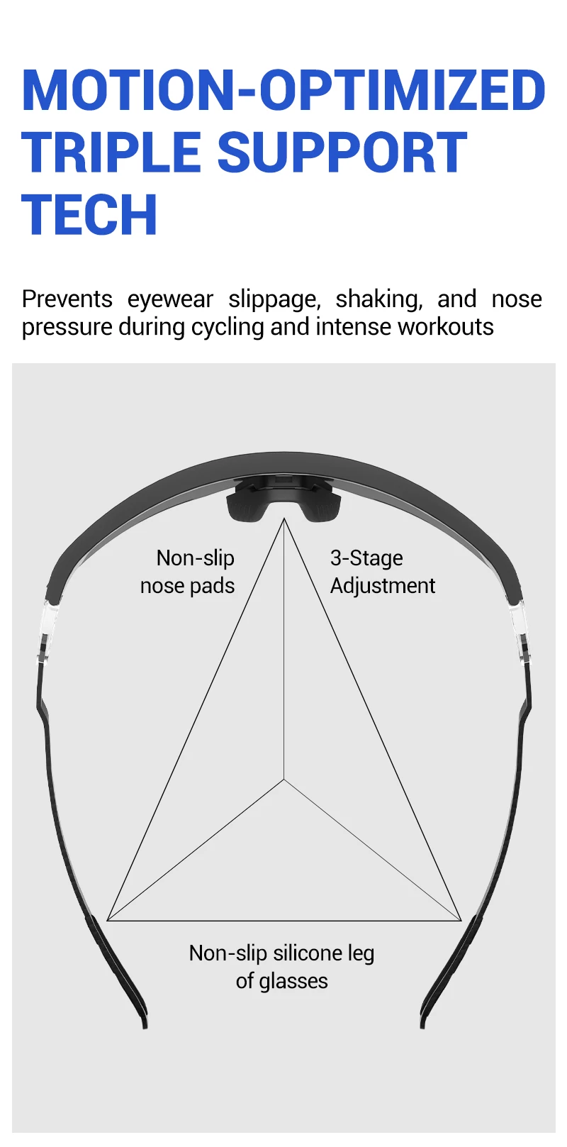 Kapvoe Fahrradbrille aus echtem Carbon, Sonnenbrille für Herren, leicht, photochrom, UV400, MTB, Fahrrad, Sportbrille – Detail 9