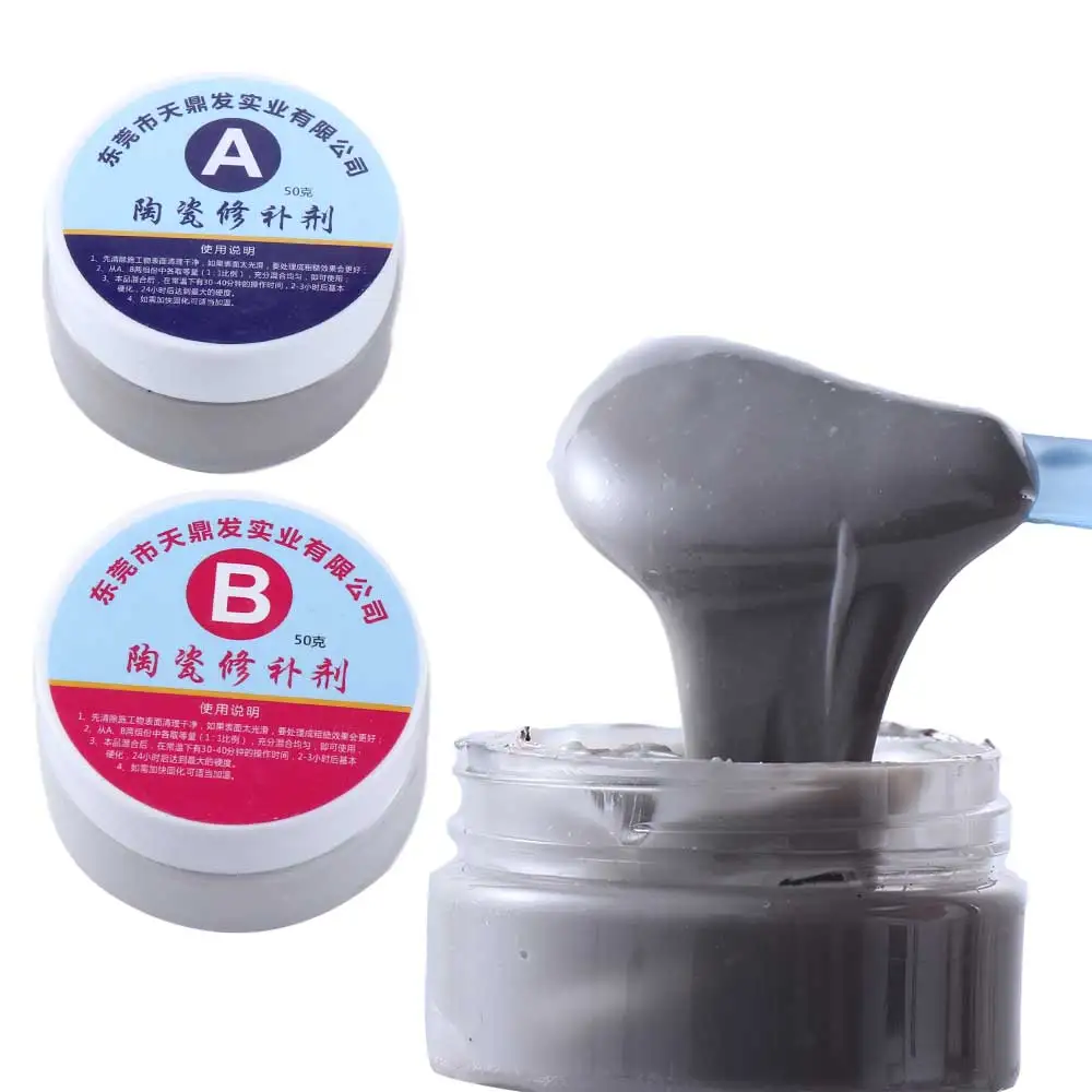 

A+B Epoxy Glue Home Improvement Supplies Porcelain Repair Epoxy Adhesives Tile Repair Agent Ceramic Paste Floor Tile Adhesive