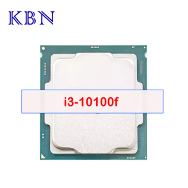 Top Intel Core i3-10100F i3 10100F 3.6 GHz 4-core 8-thread CPU processor L2 = 1M L3 = 6m 65W LGA 1200