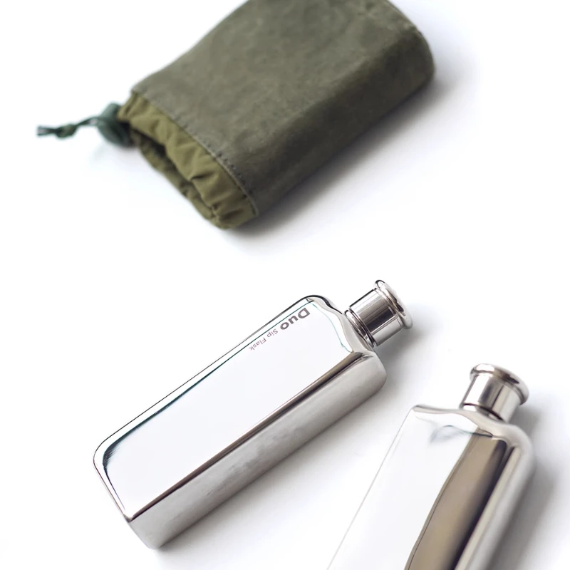 

Portable Wine Bottle Set, Dual Whisky Pot, Hip Flask, Drinking Alcohol Stainless Steel Liquor Dispenser,Gifts for adults