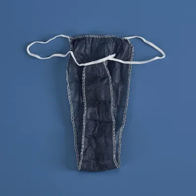 100Pcs Blue/Black Travel Disposable G-string Panties Underwear T-back Saloon Spa Underwear drop shipping women underwear