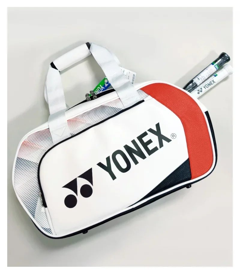 YONEX-Bolso de raqueta de bádminton para hombre y mujer, bolsa deportiva duradera, portátil, para pelota, primavera y verano, 2024