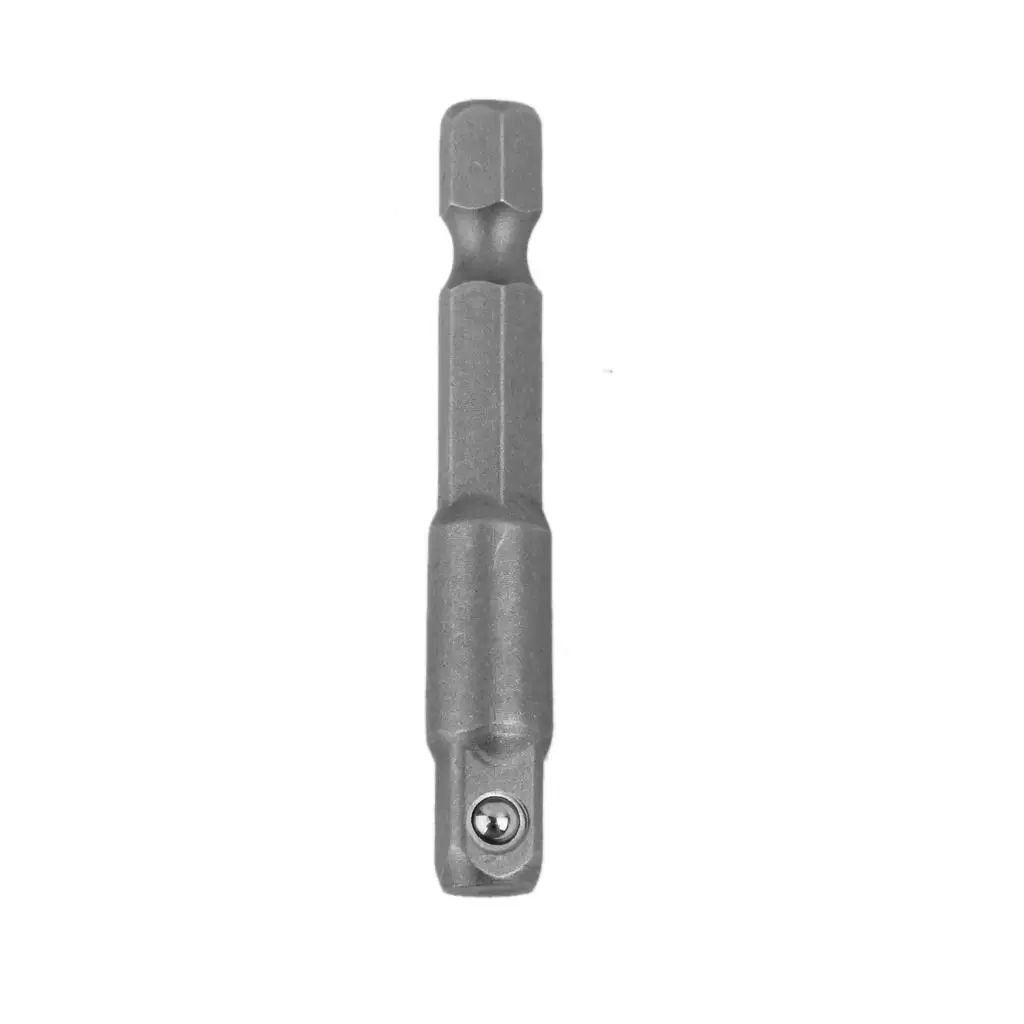 Power Drill Adapter 1 4 Hex Shank Socket Bit Converter Impact Ready Metal for Screwdriver Sockets Use