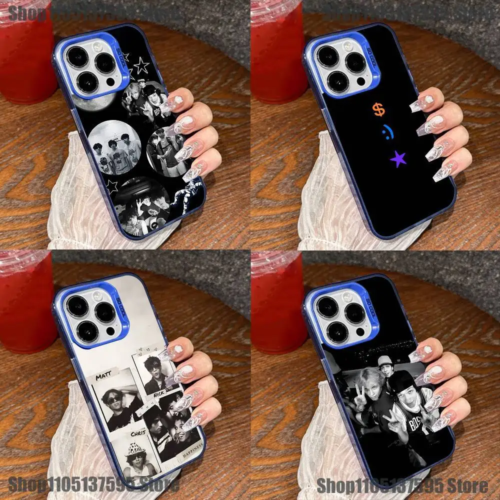 

Sturniolo Triplets Phone Case For iPhone 17,16,15,14,13,12,11,Mini,Pro,E,SE4,XS,MAX Blue Candy Matte Cover