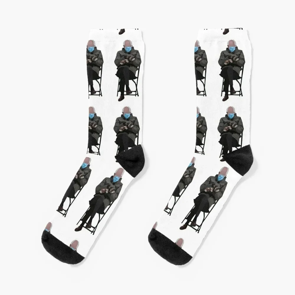 Bernie Sanders | Inauguration Fashion Mittens Socks hockey heated winter gifts Man Socks Women's