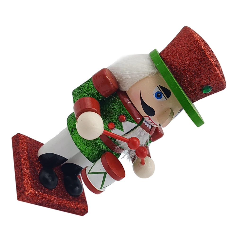 

Lovely Reusable Wooden Nutcracker Christmas Decor Desktop Xmas Nutcrackers Craft Holiday Ornament Nutcrackers Decorations