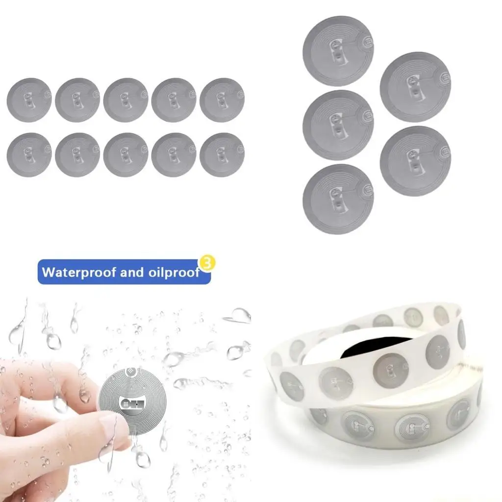 

F62C 5/10/20/50pcs Electronic Small Tokens Cloneable 13.56MHz Rewritable